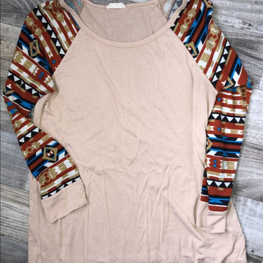 Long sleeve boutique top